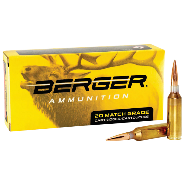 Berger Bullets 55010 Target Rifle 300PRC 205gr Hybrid 20 Per Box/10 Case