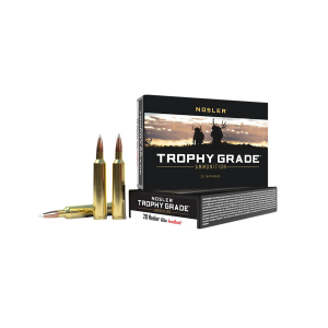 Nosler 60035 Trophy Grade  28Nosler 160gr Nosler AccuBond 20 Per Box/10 Case