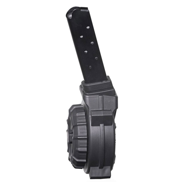 ProMag DRMA31 Standard  30rd Drum 9mm Luger Fits S&W M&P Shield Black DuPont Zytel Polymer