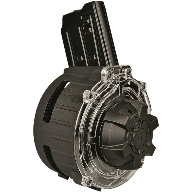 Gforce Arms GFDRUM2012   20rd Drum Fits Akdal MKA 1919 Black Steel/Polymer