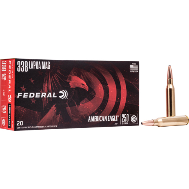 FEDERAL AE 338 LAPUA MAG 250GR - SP 20RD 10BX/CS