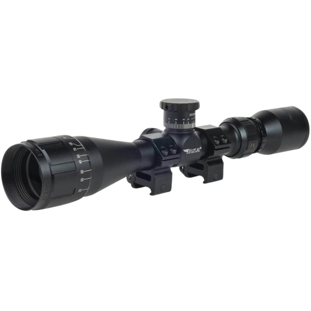 BSA 223412X40AO Sweet 223 Black Matte 4-12x 40mm AO 1" Tube 30/30 Reticle