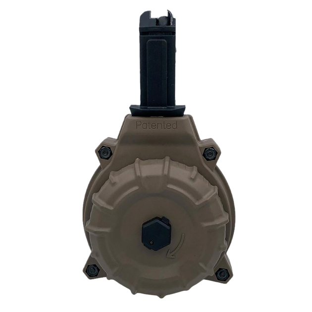ProMag DRMA22-FDE   50rd Drum 9mm Fits CZ Scorpion Flat Dark Earth DuPont Zytel Polymer