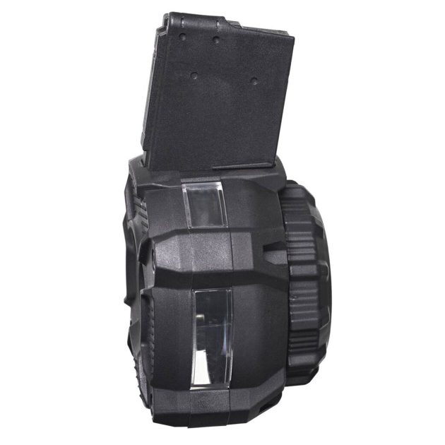 ProMag DRMA24 Standard  65rd Drum w/ Capacity Window 223 Rem/5.56x45mm Fits AR-15 Black DuPont Zytel Polymer