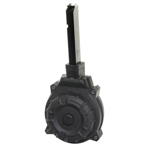 ProMag DRMA18 Standard  40rd Drum 45 ACP Fits Hi-Point 4595TS Carbine Black DuPont Zytel Polymer
