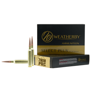 Weatherby M7PRC177HCB Select Plus  7mmPRC 177gr Hammer Custom 20 Per Box/10 Case