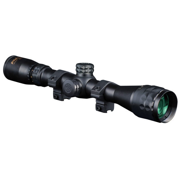 Konus 7267 KonusPro  Matte Black 3-9x32mm AO 1" Tube Engraved 30/30 Duplex Reticle Includes Mounting Rings