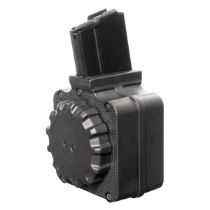 ProMag DRMA2 Standard  50rd Drum 308 Win/7.62x51mm NATO Fits Springfield M1A/M14 Black DuPont Zytel Polymer