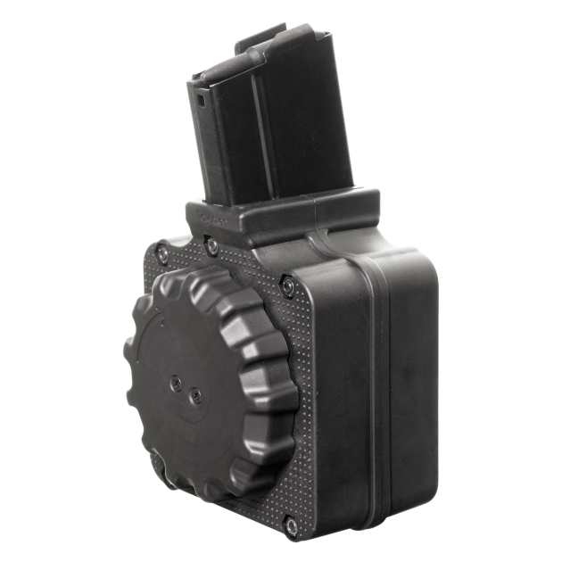 ProMag DRMA2 Standard  50rd Drum 308 Win/7.62x51mm NATO Fits Springfield M1A/M14 Black DuPont Zytel Polymer