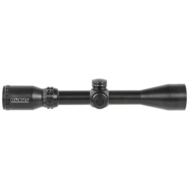 Konus 7278 KonusPro 275 Matte Black 3-9x40mm 1" Tube Engraved Ballistic 275 Dot Reticle for Muzzleloader