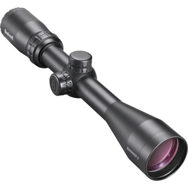 BUSHNELL BANNER 2 SCOPE - 3-9X40 DOA W/RINGS BLACK