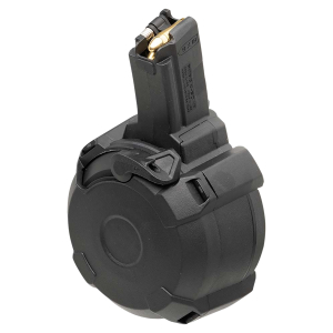 Magpul MAG1181-BLK PMAG  Black Drum 50rd 9mm Luger for H&K MP5/94