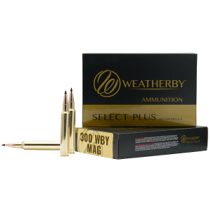 Weatherby B300180TTSX Select Plus  300WthbyMag 180gr Barnes Tipped TSX Lead Free 20 Per Box/10 Case