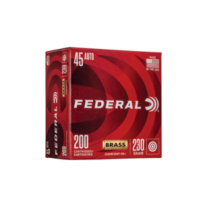 FED CHAMP 45ACP 230GR FMJ 200CT