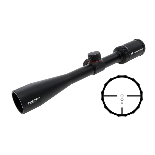 CRIMSON TRACE BRUSHLINE PRO 3-9X40 1" PRED
