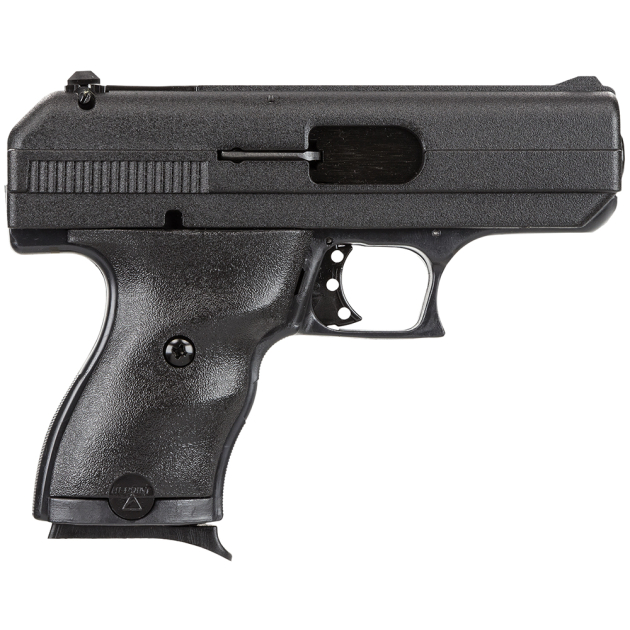 Hi-Point 00916 C9  9mm Luger 8+1, 3.50" Black Steel Barrel, Black Powder Coated Serrated Steel Slide, Black Polymer Frame & Grip
