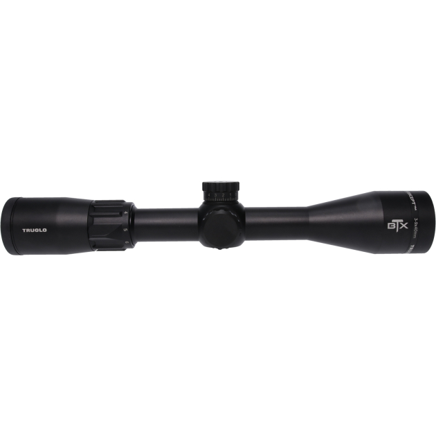 TruGlo TGTG85394BI Intercept Rifle Scope Black 3-9x 40mm Tube Duplex Reticle