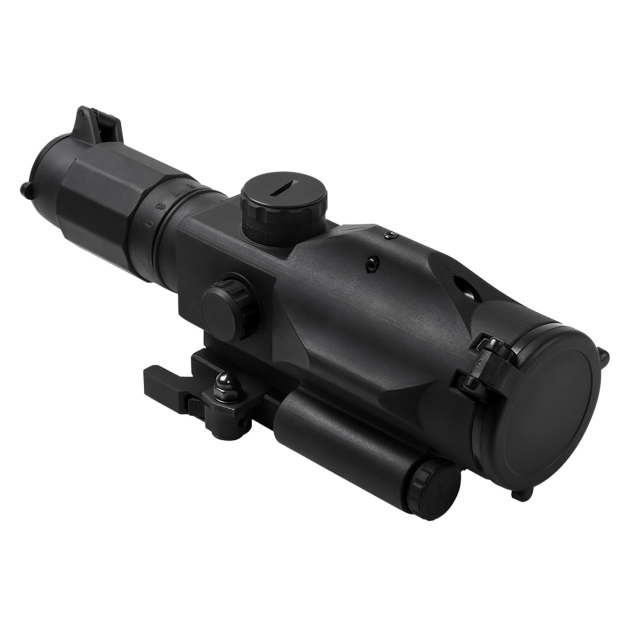 NcStar VSRTP3940GV3 SRT  Gen 3 Black Hardcoat Anodized 3-9x40mm Illuminated P4 Sniper Reticle Green Laser
