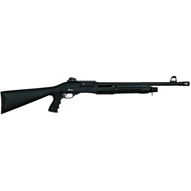 Citadel FRPATMB1220 PAT  12 Gauge Pump 3" 3+1 20" Black Steel Barrel, Black Picatinny Rail Steel Receiver, Fixed Black Synthetic Stock