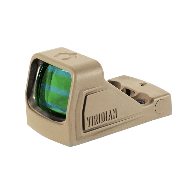 Viridian 9810142 RFX11  Flat Dark Earth 1 x 16 mm x 22 mm 3 MOA Green Dot