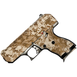 Hi-Point 916DD C9  9mm Luger 8+1, 3.50" Black Steel Barrel, Hydro-Dipped Digital Desert Camo Serrated Steel Slide, Hydro-Dipped Digital Desert Camo Polymer Frame & Grip