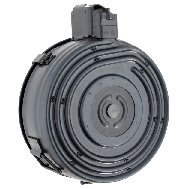 Century Arms MAAK78B AK  75rd 7.62x39mm Drum For AK-Platform Black Polymer