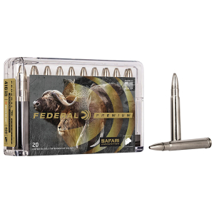 Federal P416RT1 Premium Safari Cape-Shok 416RemMag 400gr Trophy Bonded Bear Claw 20 Per Box/10 Case