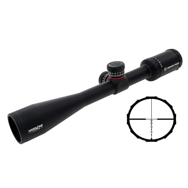 CRIMSON TRACE HARDLINE 4-12X40 1" .223 BDC