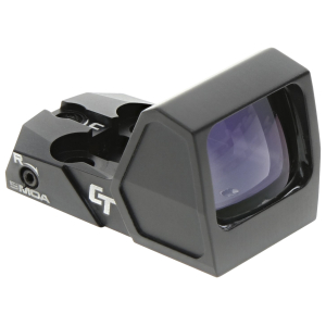 Crimson Trace 013000038 CT RAD Micro Pro Black Anodized 1 x 21 mm x 14.5mm 5 MOA Green Dot