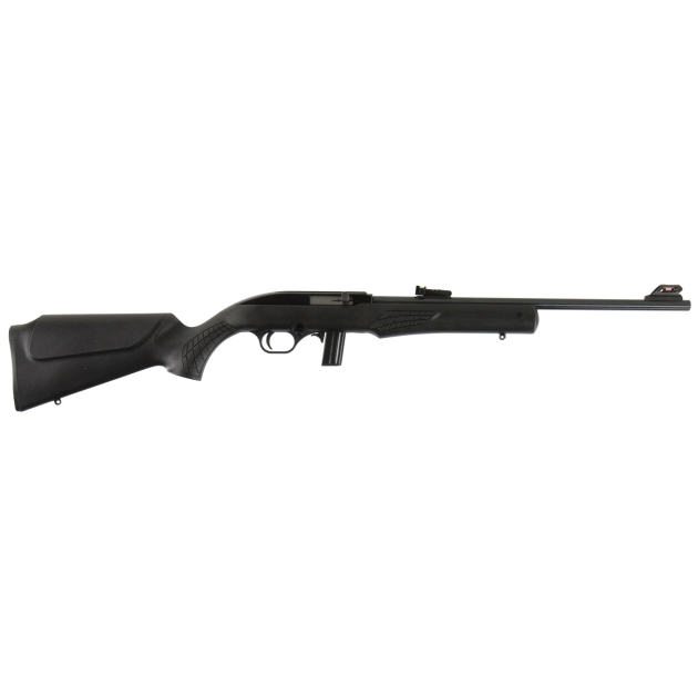 Rossi RS22L1811 RS22  Semi-Auto 22 LR Caliber with 10+1 Capacity, 18" Barrel, Blued Metal Finish & Monte Carlo Black Synthetic Stock Right Hand (Full Size)