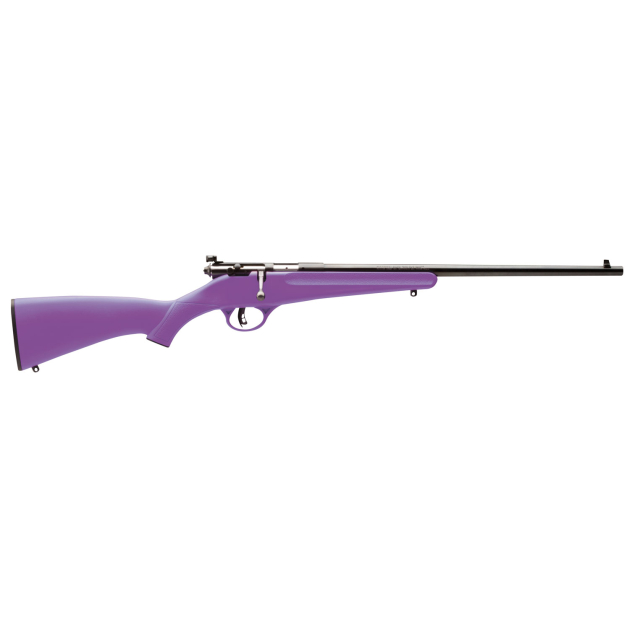 Savage Arms 13783 Rascal  Youth 22 LR 1rd 16.12" Matte Blued Barrel, Matte Blued Carbon Steel Receiver, Purple Synthetic Stock, Right Hand