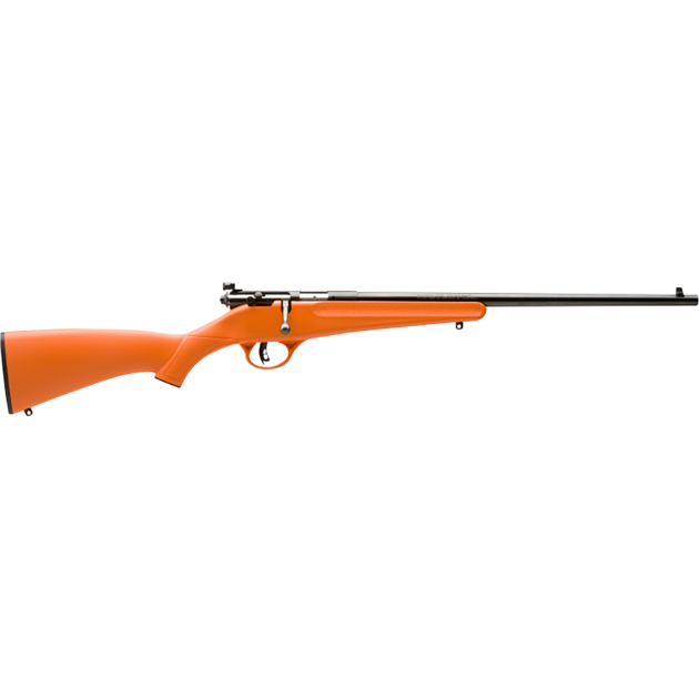 Savage Arms 13810 Rascal  Youth 22 LR 1rd 16.12" Blued Barrel, Blued Carbon Steel Receiver, Orange Synthetic Stock, Right Hand