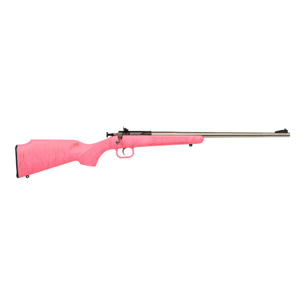 KEYSTONE SPORTING ARMS CRICKETT 22LR SS PINK/GOLD WEB