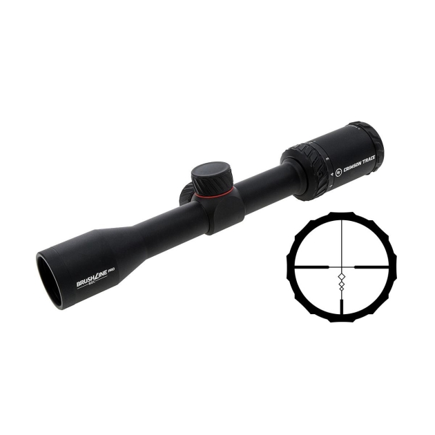 CRIMSON TRACE BRUSHLINE PRO 2-7X32 1" BDC
