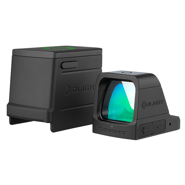 Olightstore Usa Inc OSIGHTGN Green Dot  Matte Black 1x 3 MOA Green Dot Reticle