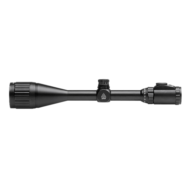 Leapers SCPU6245AOIEW True Hunter  Matte Black 6-24x50mm AO, 1" Tube Illuminated Mil-Dot Multi-Color Reticle
