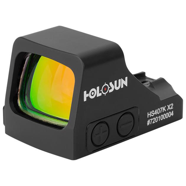 Holosun HS407KX2 407  Black Anodized 1 x 0.58" x 0.77" 6 MOA Red Dot
