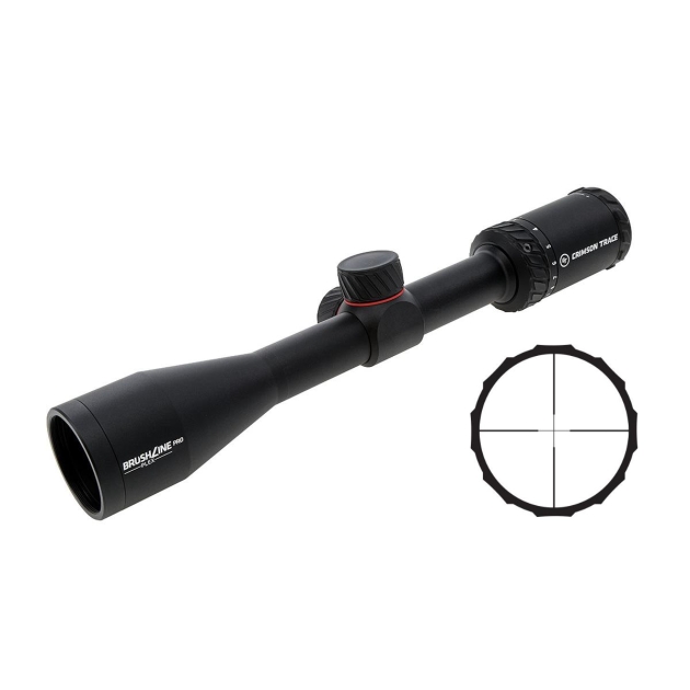CRIMSON TRACE BRUSHLINE PRO 3-9X40 1" PLEX