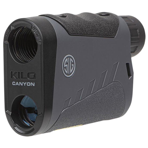 Sig Sauer Electro-Optics SOKCN606 Kilo Canyon  Black/Gray Black Rubber Armor 6x22mm 3000 yds Max Distance LED Display