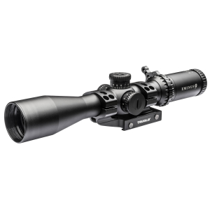 TruGlo TG-8539TLR Eminus  Black Anodized 3-9x42mm 30mm Tube Dual Illuminated (Green/Red)TacPlex MOA Reticle