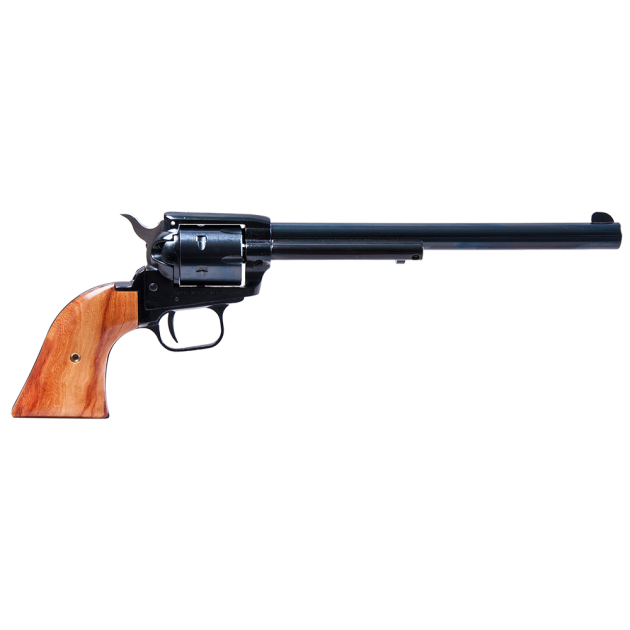 Heritage Mfg RR22MB9 Rough Rider  22 LR/22 WMR 6 Shot, 9" Black Steel Barrel, Black Zinc Alloy Frame, Black Cylinder, Cocobolo Grip, Exposed Hammer
