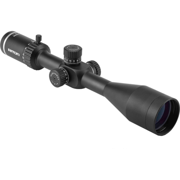 RITON 1 CONQUER SCOPE 6-24X50 - SF R3 RETICLE BLACK