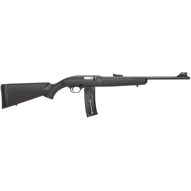 Mossberg 37073 702 Plinkster  Full Size 22 LR 25+1 18" Blued Blued Aluminum Receiver Black Right Hand