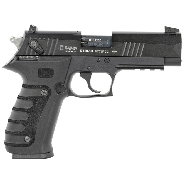 Mauser Rimfire 4010101 M20  22 LR 10+1 4" Black Steel Barrel, Black Serrated Slide, Black Aluminum Frame w/Picatinny Rail, Black Molded Grip, Ambidextrous
