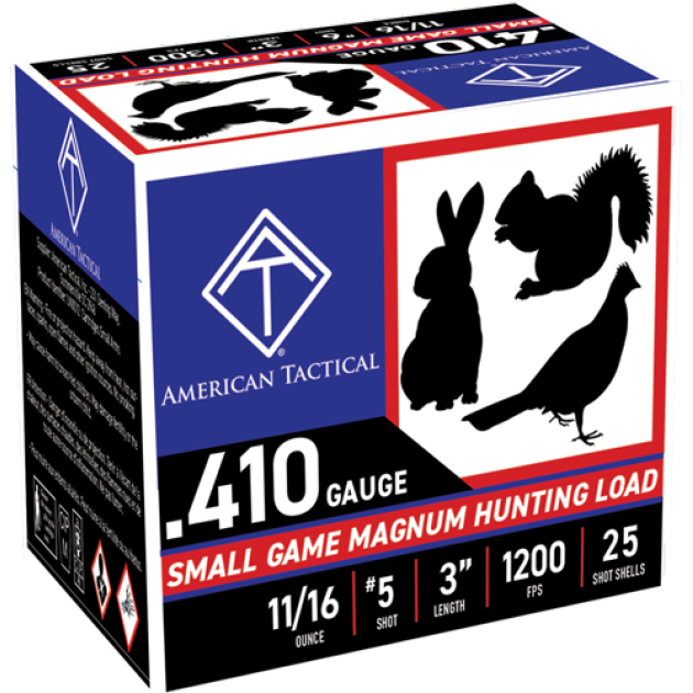 ATI GAME LOAD 410 3" 11/16OZ - #5 1200FPS 250RD CASE LOT