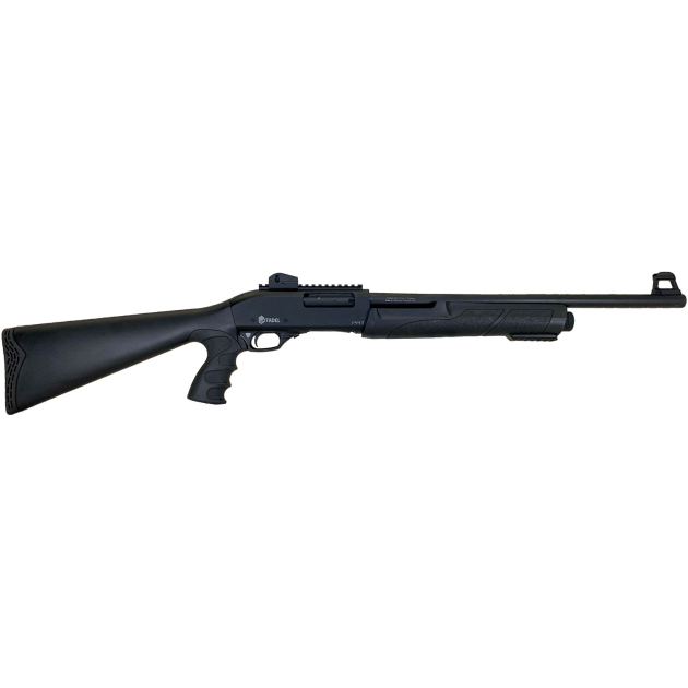 Citadel FRPAT1220 CDA Force Tactical Pump 12 Gauge 3+1 3" 20"  Barrel, Steel Receiver, Matte Black Metal Finish, Optics Ready Picatinny Rail, Synthetic Pistol Grip Stock