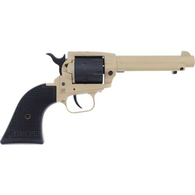 HERITAGE 22LR 4.75" SAND - STEEL FRAME POLYMER