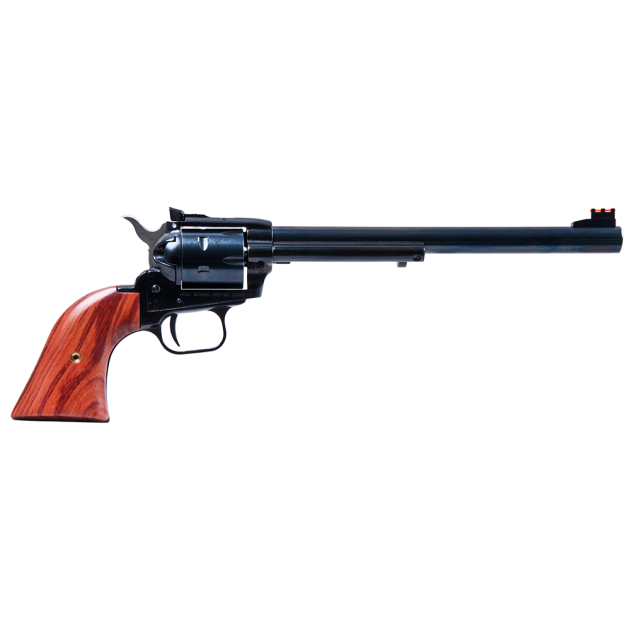 Heritage Mfg RR22MB9AS Rough Rider  22 LR/22 WMR 6 Shot, 9" Black Steel Barrel, Black Zinc Alloy Frame, Black Cylinder Cocobolo Grip, Hammer/Thumb Safety, Exposed Hammer