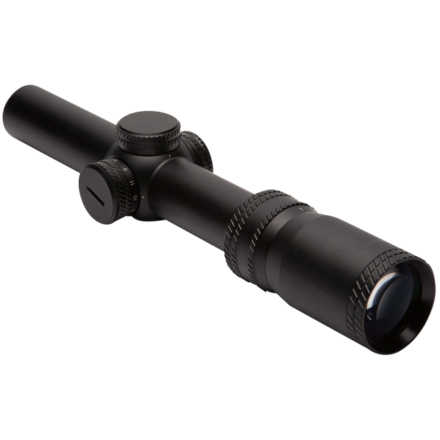 Sightmark SM13038CR1 Citadel  Matte Black 1-6x 24mm 30mm Tube Illuminated Red CR1 Reticle