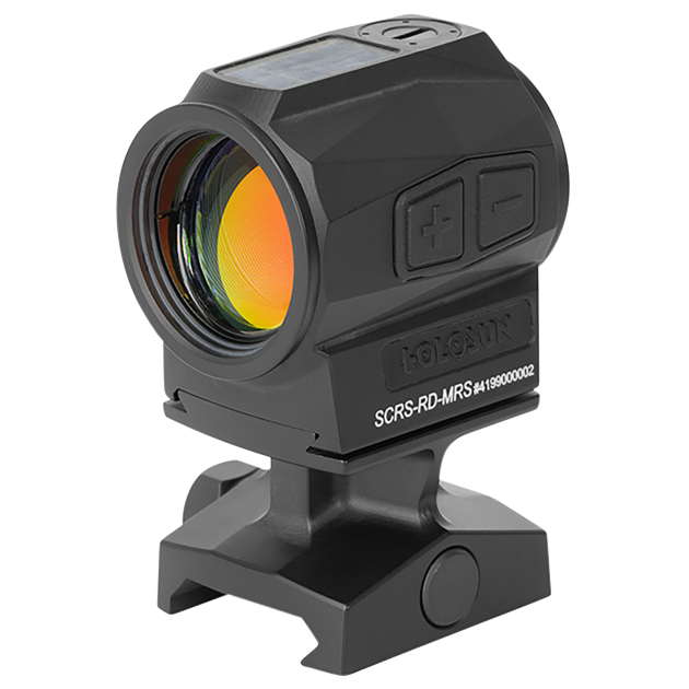 Holosun SCRSRDMRS SCRS  Black Anodized 1 x 20 mm 2 MOA Red Dot/65 MOA Circle Multi Reticle